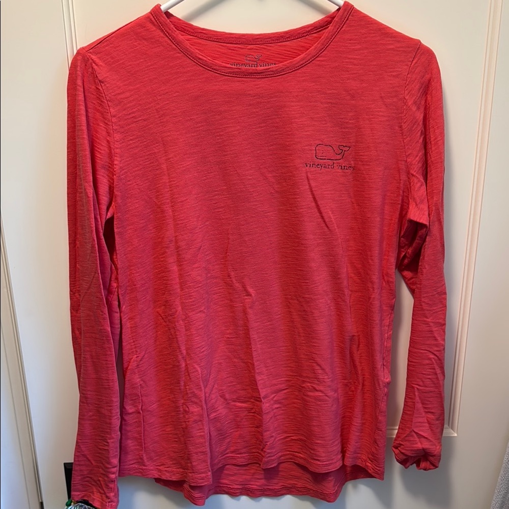 XS Vineyard Vines Coral Long Sleeve Tee